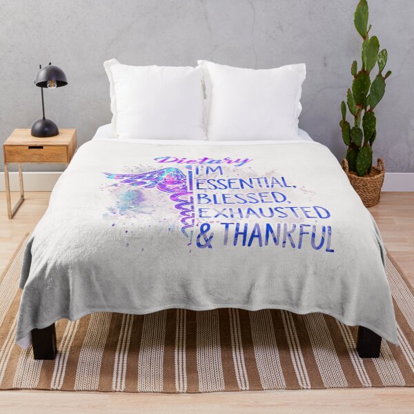 Item preview, Dietary I'm Essential blessed exhausted and thankful FUNNY designed and sold by ColenRojas.