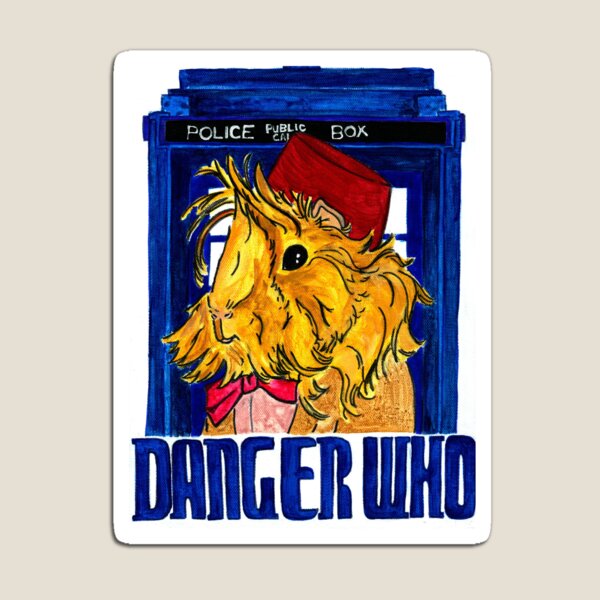 Danger Who, the Eleventh Guinea Pig Doctor Magnet