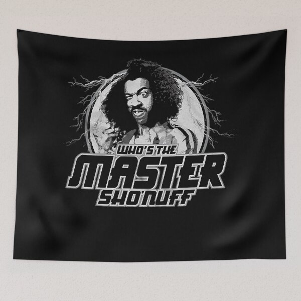 Item preview, Who the Master Sho Nuff Essential Retro Classic designed and sold by BlanDelgado123.