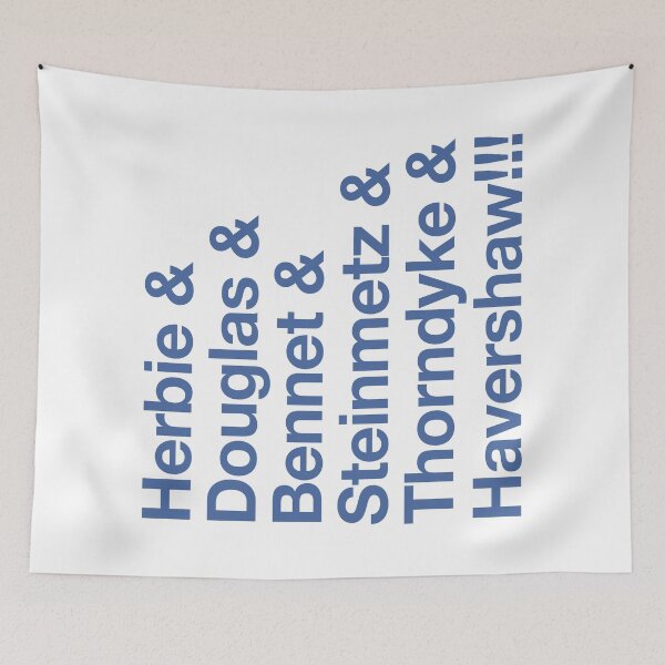 Item preview, Herbie - Original “&” List (Blue) designed and sold by Justin Ellis.