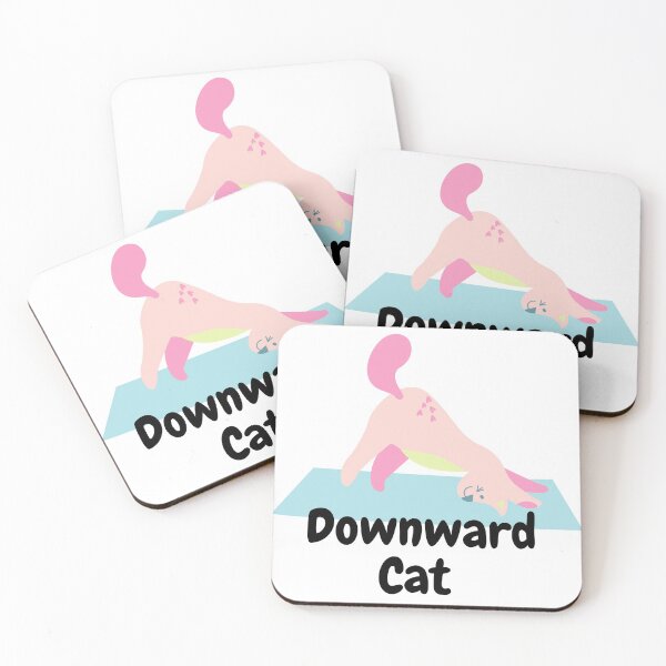 Item preview, Yoga Downward Cat | Workout & Exercise | Funny | Cute Avatar designed and sold by Nikiolilalala.