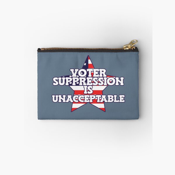 Item preview, Voter Suppression Is Unacceptable - Flag Star designed and sold by Chubuter.