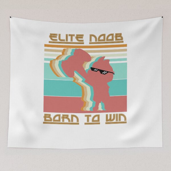 Item preview, Elite noob born to win designed and sold by KryptoStonks.
