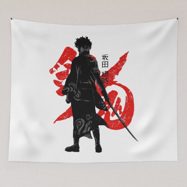 Item preview, Gintoki black Gintama anime design designed and sold by WaldropCurtis.