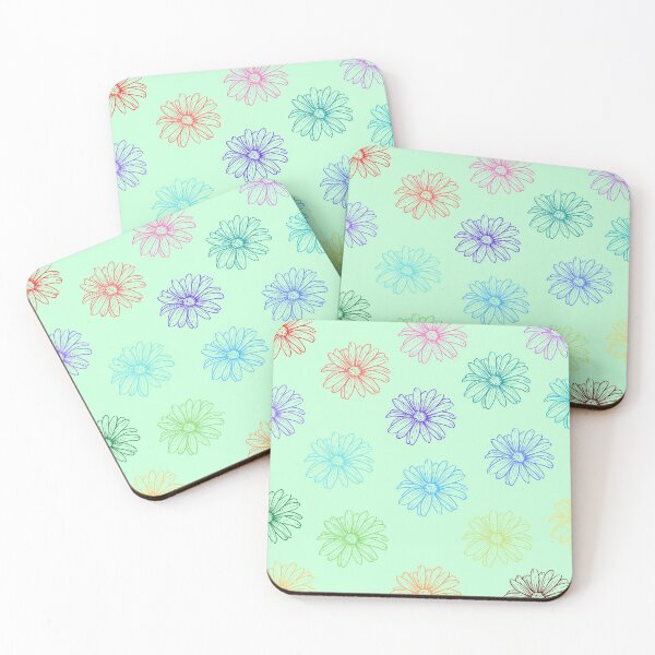 Item preview, Colorful Daisy pattern designed and sold by EddyS6.
