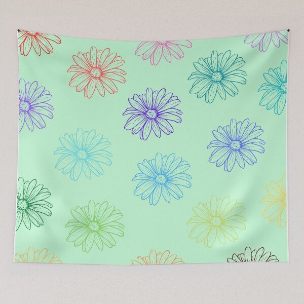 Item preview, Colorful Daisy pattern designed and sold by EddyS6.