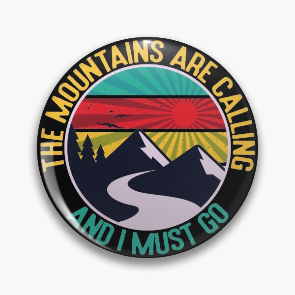 Item preview, The Mountains Are Calling And I Must Go - Camping Lover designed and sold by Peak Pine View.