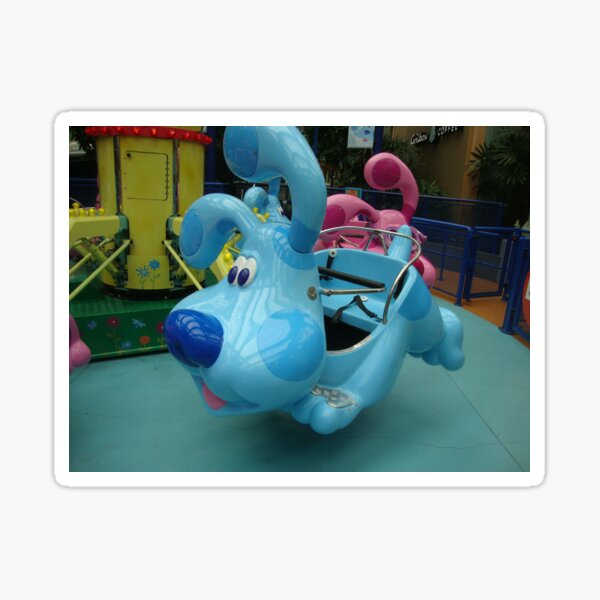 Blues Clues Amusement Park Ride Sticker