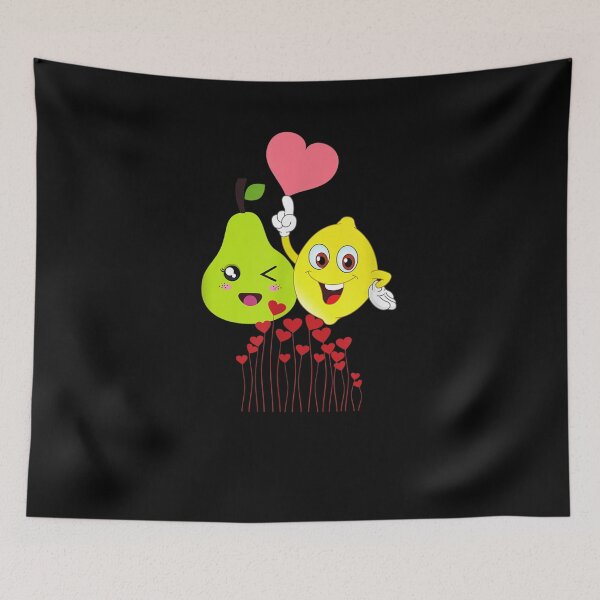 Item preview, Funny Lemon Love A Pear  designed and sold by jerrie9.