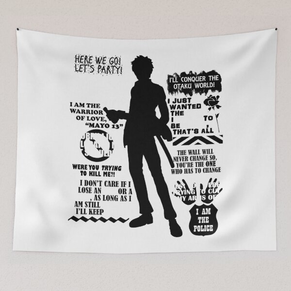 Item preview, Gintama anime Hijikata Toshiro quote design designed and sold by WaldropCurtis.