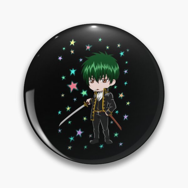 Item preview, Gintama comedy anime Hijikata Toshiro chibi cute designed and sold by WaldropCurtis.