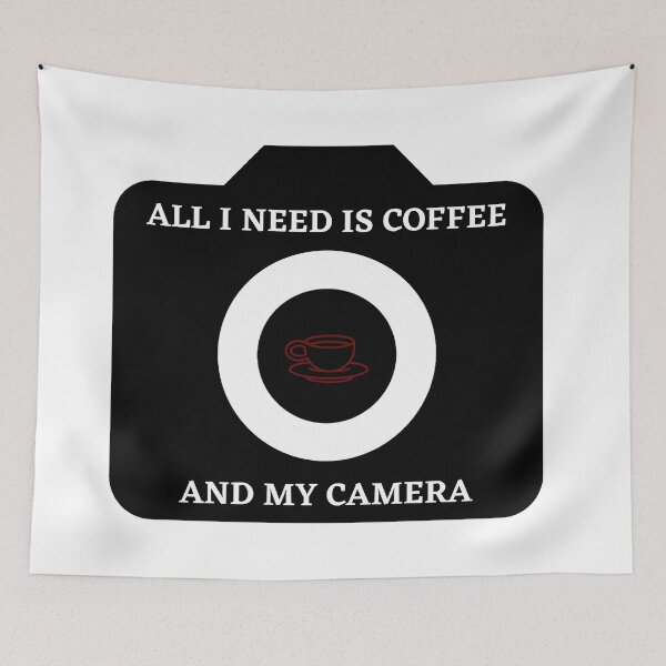 Item preview,  All I need is Coffee and my Camera designed and sold by Creative fashion Mix.