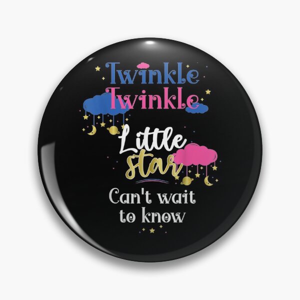 Item preview, Twinkle Twinkle Little Stars Can't Wait To Know  designed and sold by jerrie9.