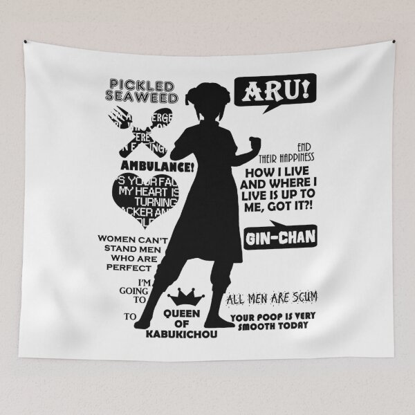 Item preview, Kagura quotes Gintama anime design designed and sold by WaldropCurtis.