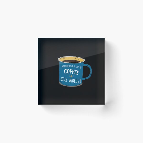 Item preview, Cell BIology & Coffee is happiness designed and sold by orlumbuspirate.