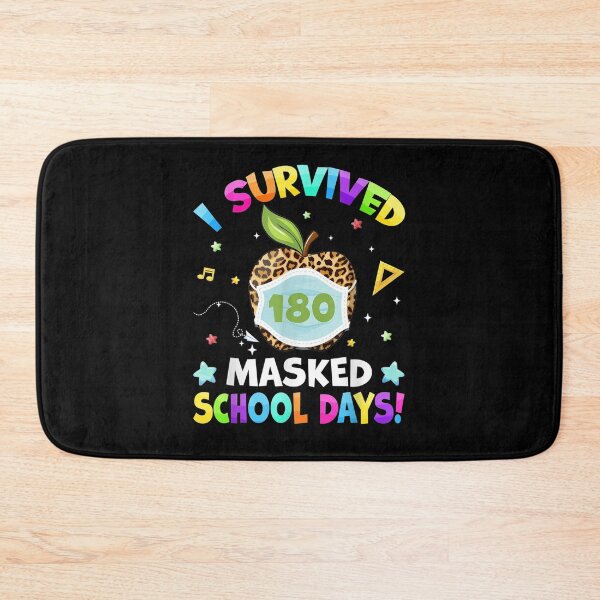 Item preview, Last Day Of School 180 Masked Days End Of School 2020 2021  designed and sold by jerrie9.