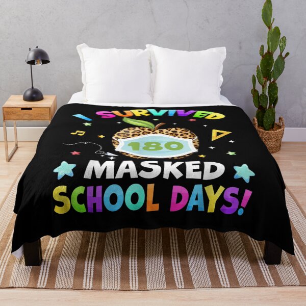 Item preview, Last Day Of School 180 Masked Days End Of School 2020 2021  designed and sold by jerrie9.
