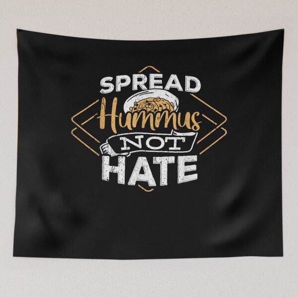 Item preview, I Love Hummus Vegetarian Human  designed and sold by jerrie9.