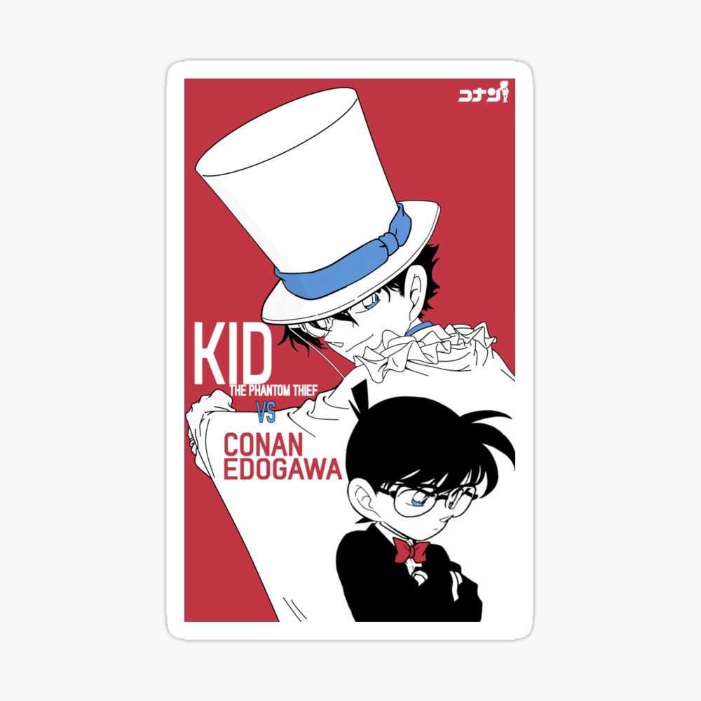 Detective Conan Edit - Conan and Kaito Kid! Poster