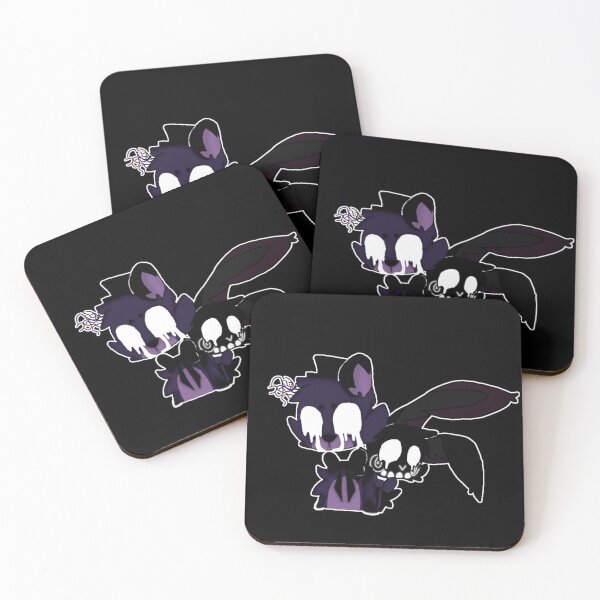 Item preview, En las sombras // Shadow Bonnie y Shadow Freddy designed and sold by Bugs.in.TrenchCoats.