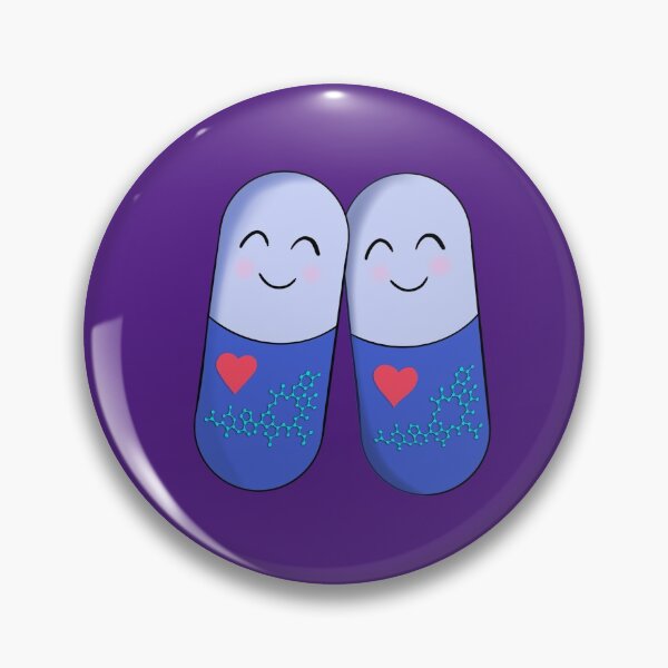 Item preview, Happy Pills - Oxytocin (Blue) designed and sold by EmyBeeDesigns.