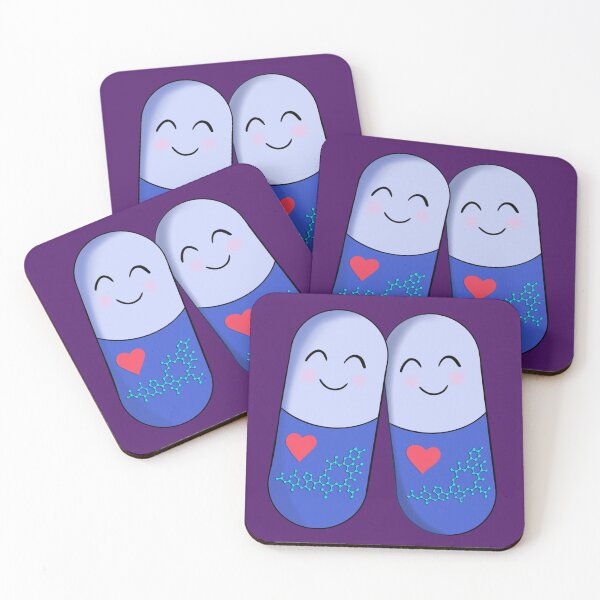 Item preview, Happy Pills - Oxytocin (Blue) designed and sold by EmyBeeDesigns.