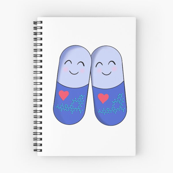 Item preview, Happy Pills - Oxytocin (Blue) designed and sold by EmyBeeDesigns.