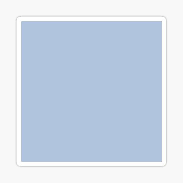 color light steel blue Sticker
