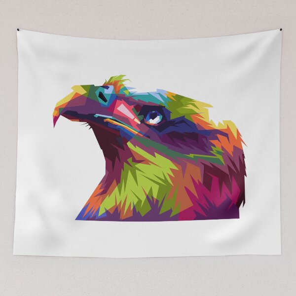 Item preview, Cabeza de águila WPAP PopArt designed and sold by Rizky Dwi Aprianda.
