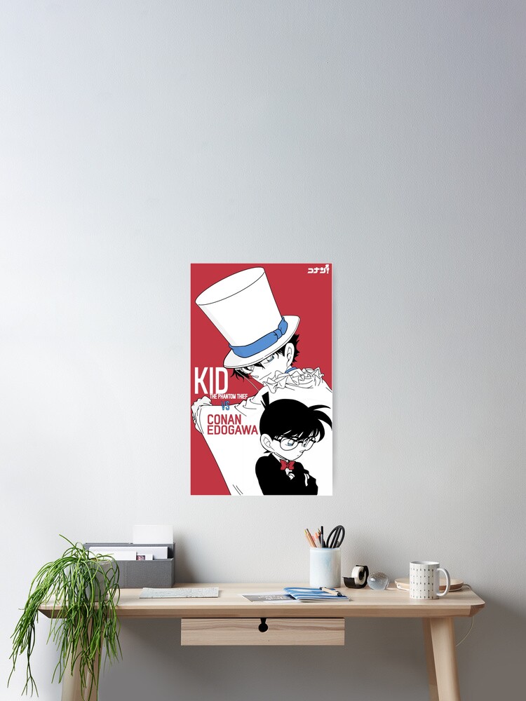 Detective Conan Edit - Conan and Kaito Kid! Poster