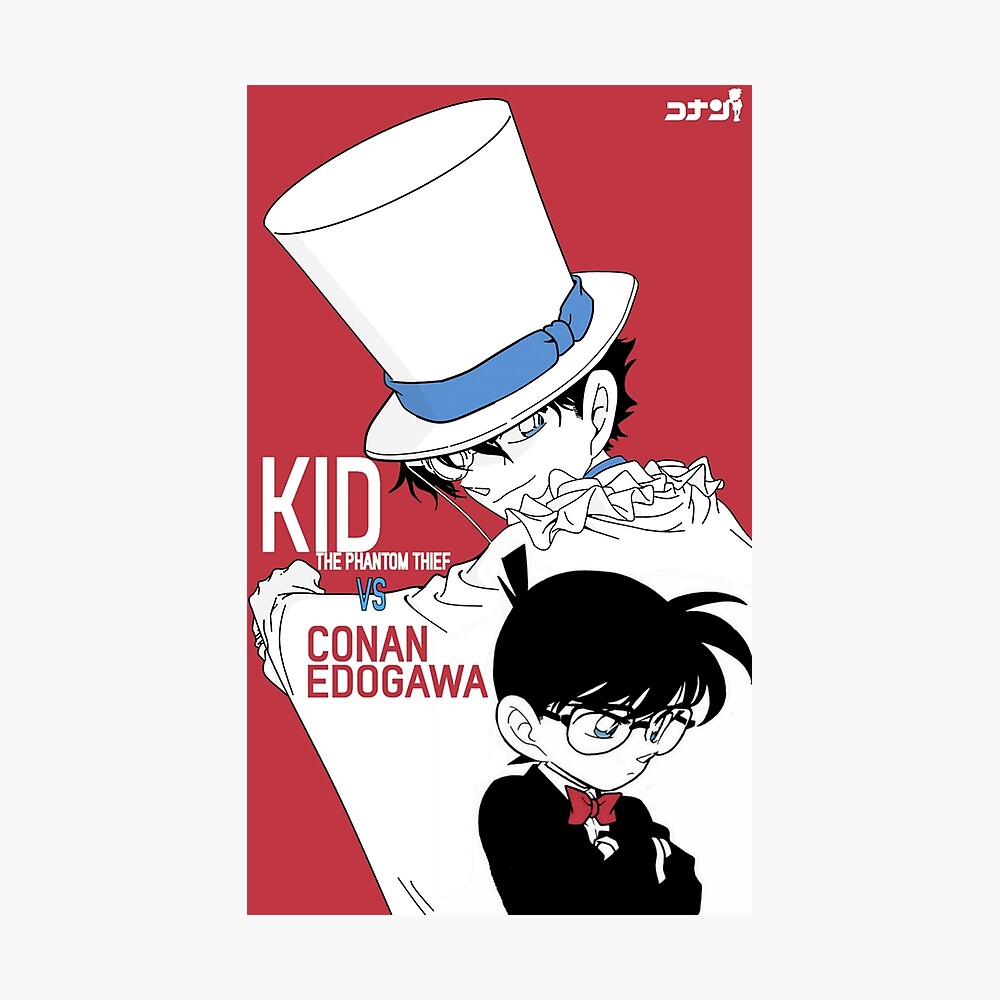 Detective Conan Edit - Conan and Kaito Kid! Poster