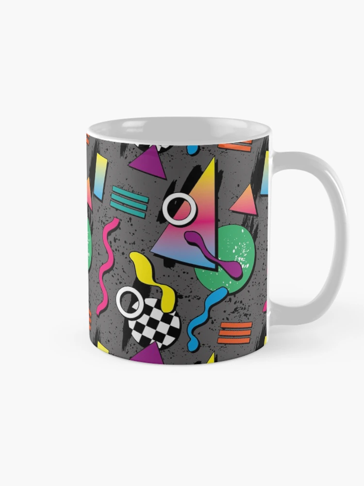 Imagen 3 de 6, Taza de café con la obra Cool Auto Reverse Retro Pattern, diseñada y vendida por PatternTale.