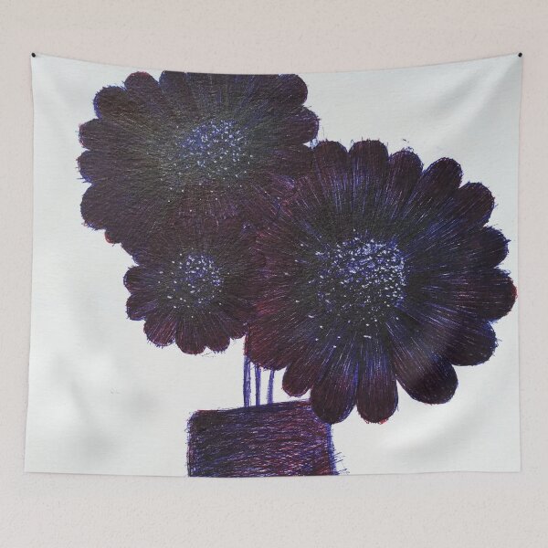 Item preview, Line Art Sunflower designed and sold by LataArtStudio.
