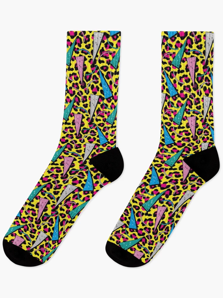 Thumbnail 1 of 5, Socks, Fashion Leopard Retro Pattern designed and sold by PatternTale.