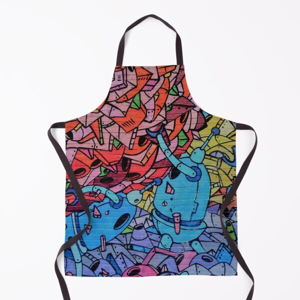 Item preview, Robot graffiti designed and sold by Mrdonut19.