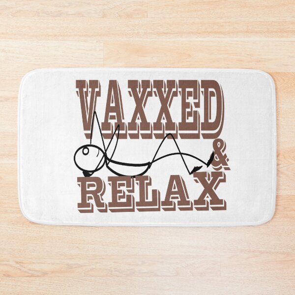 Item preview, Vaxxed y relajarse designed and sold by Nikmay Design.
