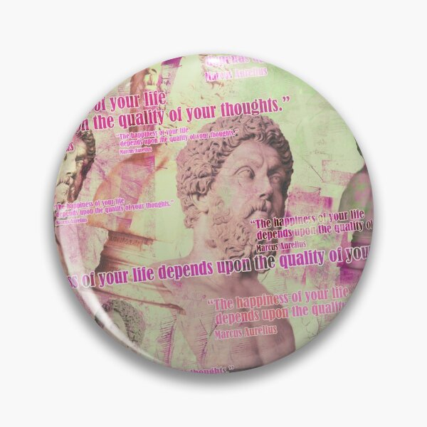 Item preview, Happiness, Thoughts, Marcus Aurelius Quote designed and sold by Mauswohn.