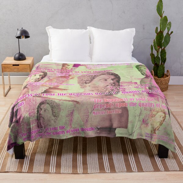 Item preview, Happiness, Thoughts, Marcus Aurelius Quote designed and sold by Mauswohn.