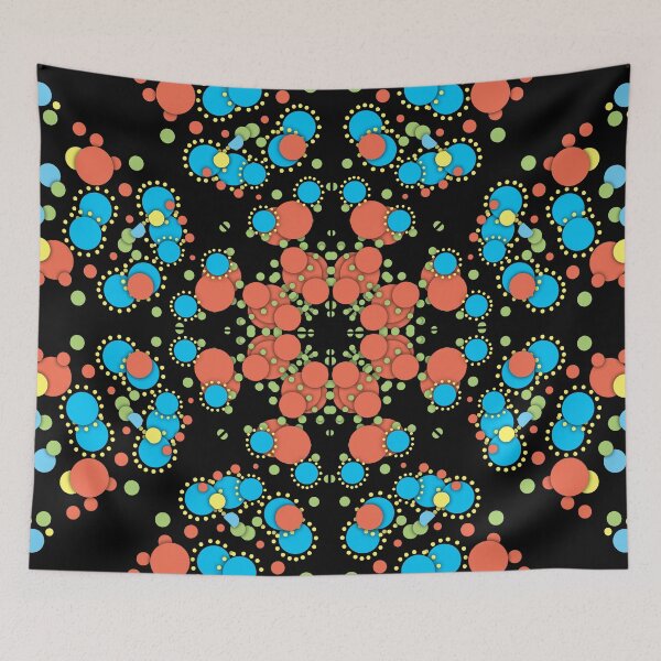 Item preview, Dotted Flashy Swirling Pattern designed and sold by EdwardBlackRose.