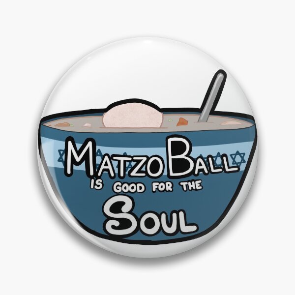 Item preview, Matzo Ball Soup Sticker designed and sold by RedRidinghood94.
