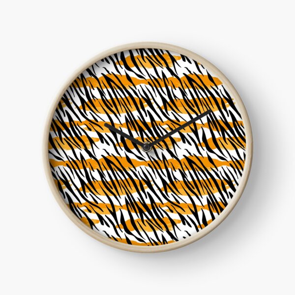 Vista previa del artículo con la obra «Patrón retro de piel de tigre», diseñado y vendido por PatternTale.