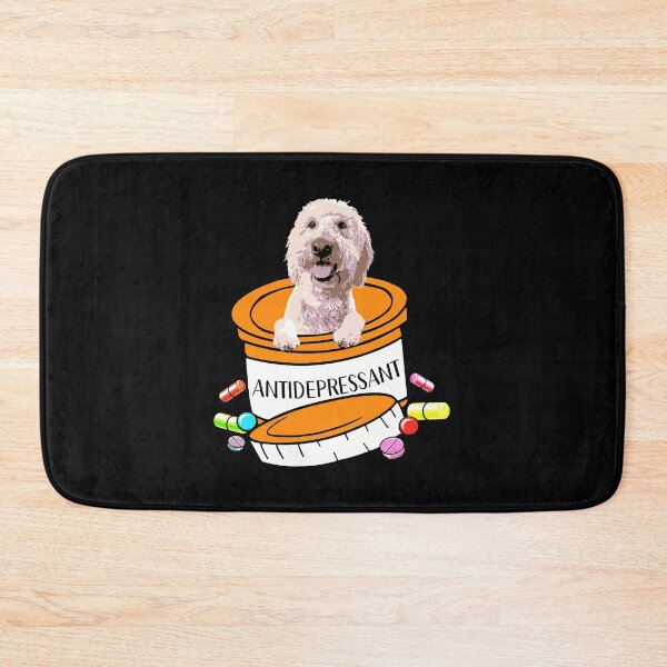 Item preview, Goldendoodle Antidepressant Long Sleeve T-Shirt designed and sold by jennynicho.