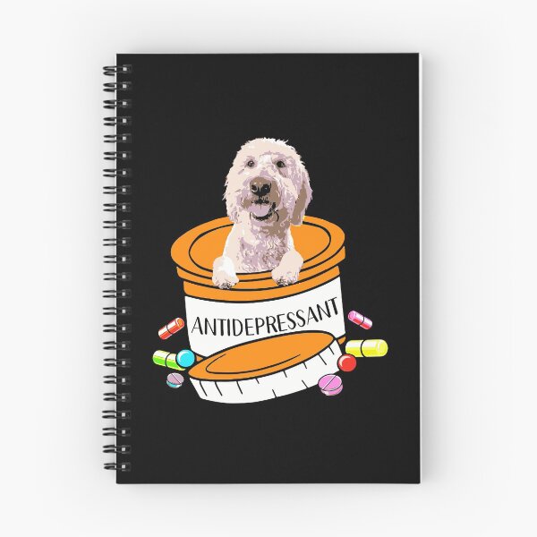 Item preview, Goldendoodle Antidepressant Long Sleeve T-Shirt designed and sold by jennynicho.