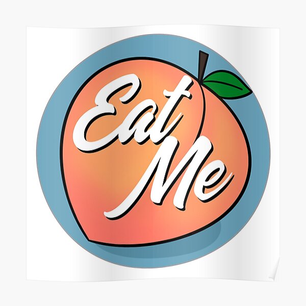 The Incredible Edible Peach Poster