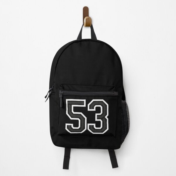 Vista previa del artículo con la obra «53 Negro Jersey Deportes Número cincuenta y tres Fútbol 53», diseñado y vendido por elhefe.