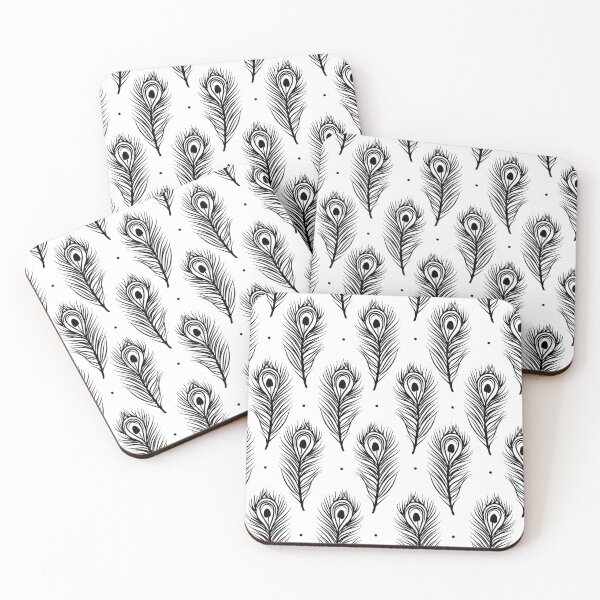 Item preview, Peacock Feather Seamless Pattern, Peacock Feather Pattern, Peacock Feather Vector Pattern designed and sold by graphic-genie.