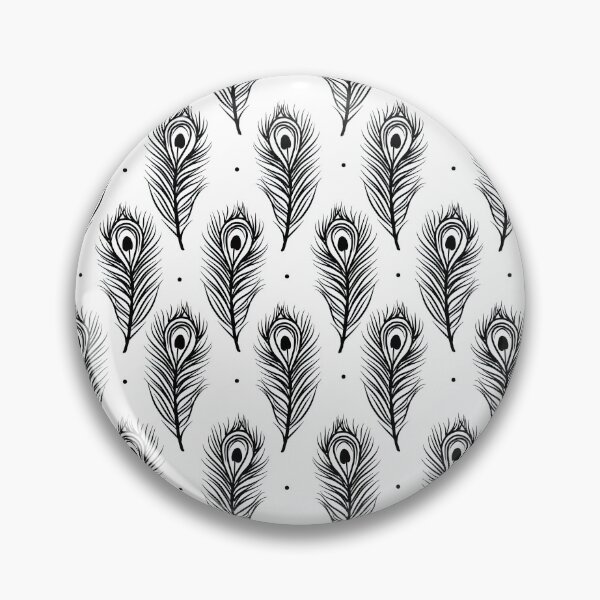 Item preview, Peacock Feather Seamless Pattern, Peacock Feather Pattern, Peacock Feather Vector Pattern designed and sold by graphic-genie.