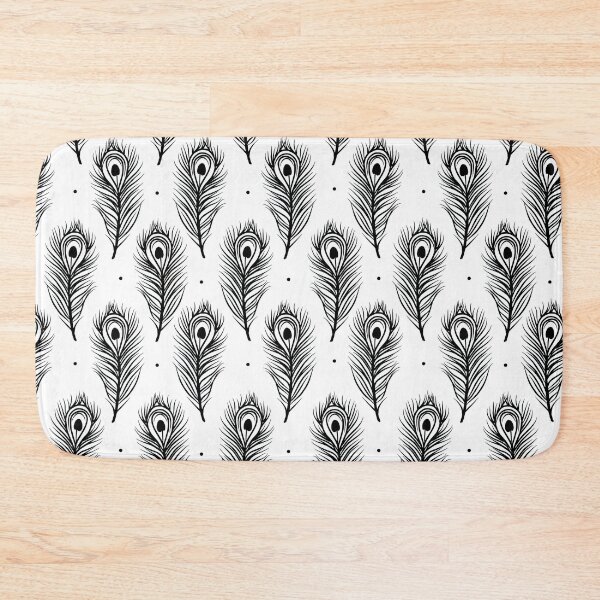 Item preview, Peacock Feather Seamless Pattern, Peacock Feather Pattern, Peacock Feather Vector Pattern designed and sold by graphic-genie.