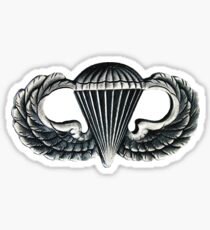Paratrooper Jump Wings Sticker