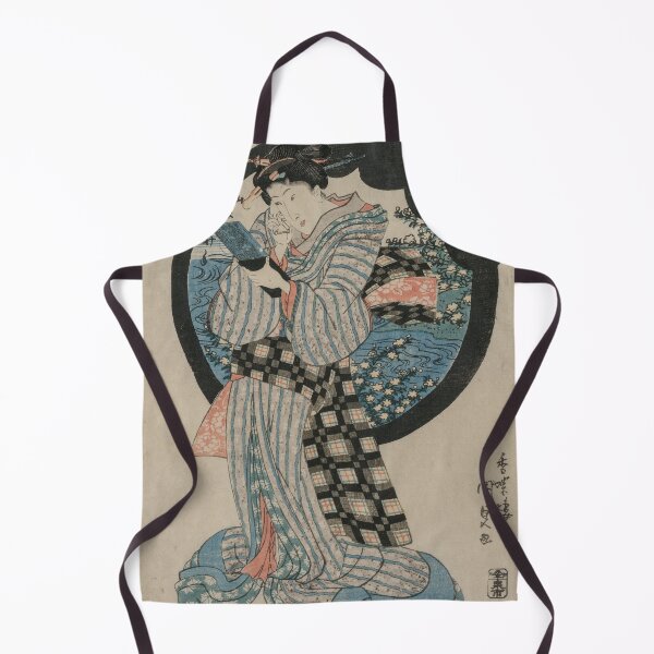 Item preview, Woman with a Hand Mirror designed and sold by japanese-ukiyoe.